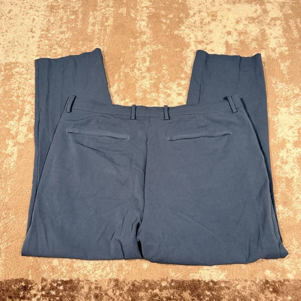 Quince Ultra-Stretch 24/7 Smart Chino Ocean Blue Performance Pants Mens 38x30